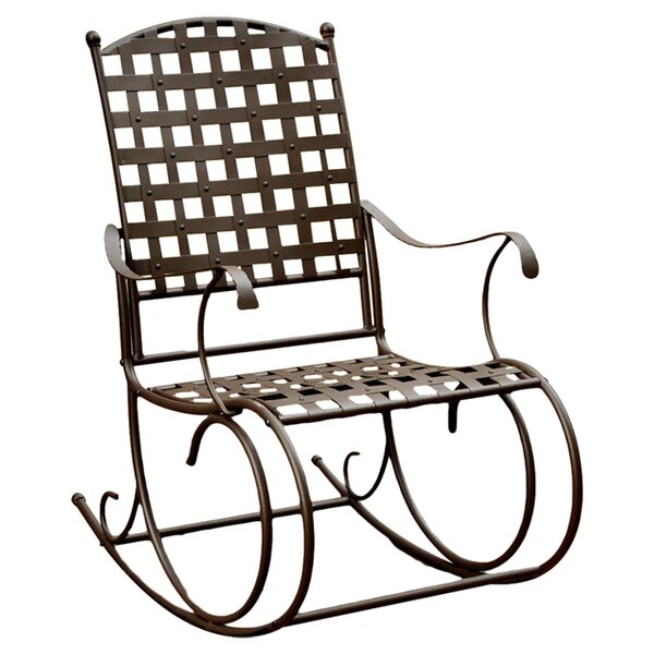 Metal rocking 2025 patio chairs